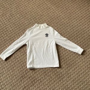 Primrose dennis uniform white turtleneck size YXS (5/6)